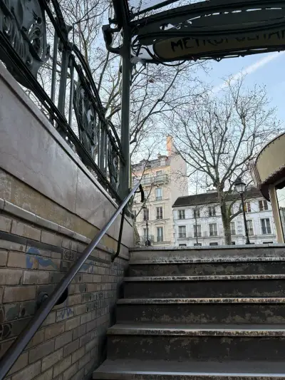 Sortie du Métro d'Abbesses